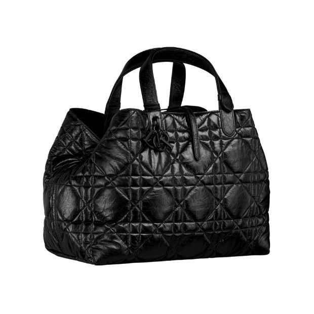 [True-to-ORIGINAL] Christian Dior Large Dior Toujours Bag Black For Women M2820SNIO_M900 – 37 Cm/ 14.5 Inches
