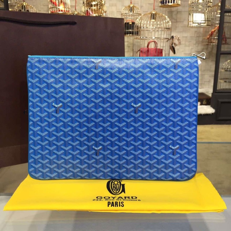 Goyard Senat MGM Pocket Green/Blue/Brown For Women‎ 14.1in/36cm SENAT2MGMTY09CL09P