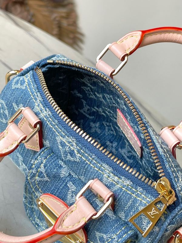 Louis Vuitton Nano Speedy Blue For Women 16cm / 6.3in M82950