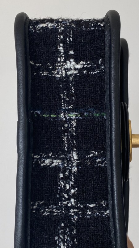 Chanel Classic Handbag Black For Women 6,7in/17cm