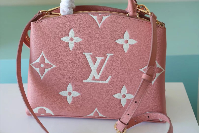 Louis Vuitton Petit Palais Monogram Empreinte Pink For Women 11.4in/29cm M46353