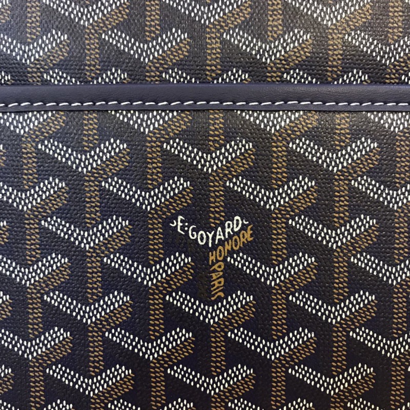 Goyard Jouvence GM Toiletry Bag Navy Blue/Black/Dark Grey For Women‎ 11.6in/29.5cm JOUVENGMLTY01CL03P