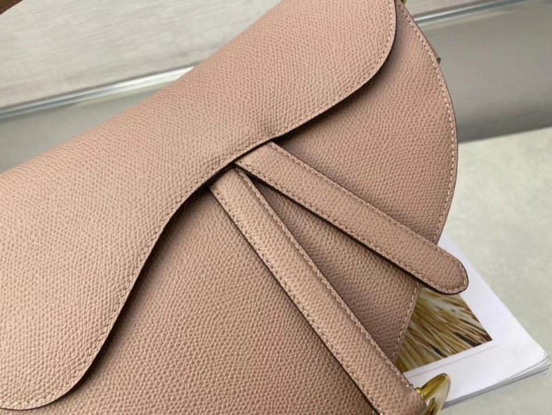 Christian Dior Saddle Bag With Strap Gold Toned Hardware For Women 25.5cm/10in CD M0455CBAA_M50P