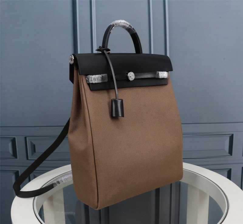 Hermes Buckle Lock Shape Striped Brwon, Silver Toned Hardware Bag For Women, Women’s Handbags, Shoulder Bags 10.8in/30cm