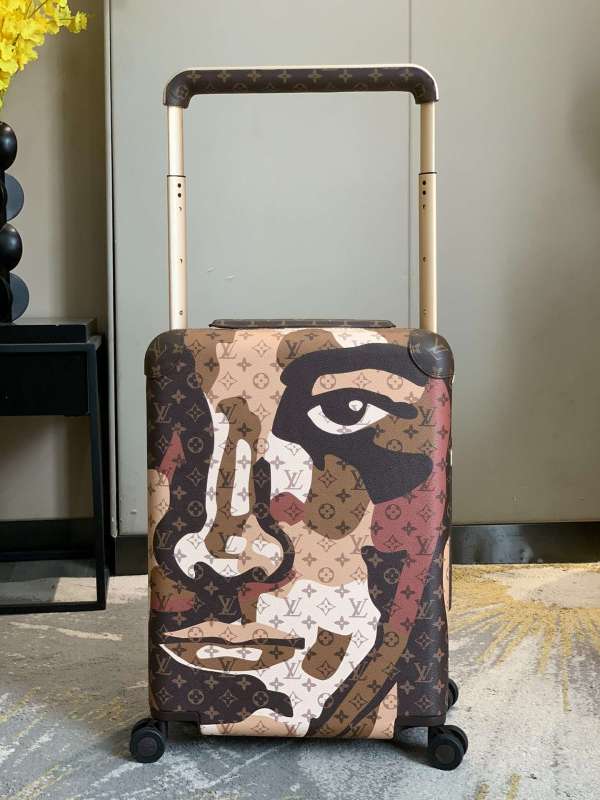 Louis Vuitton Horizon Four Wheel Trolley Case Brown 21.7in/55cm