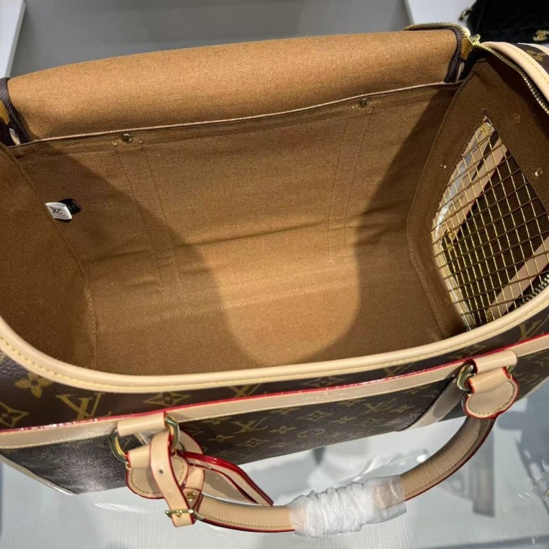Louis Vuitton Dog Carrier 40 Bag Brown 17,3in/44cm M45662