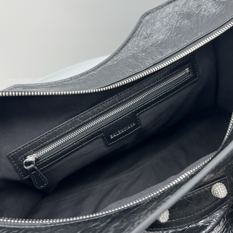 Balenciaga Neo Cagole City Handbag Black For Women‎ 15.3in/38.9cm