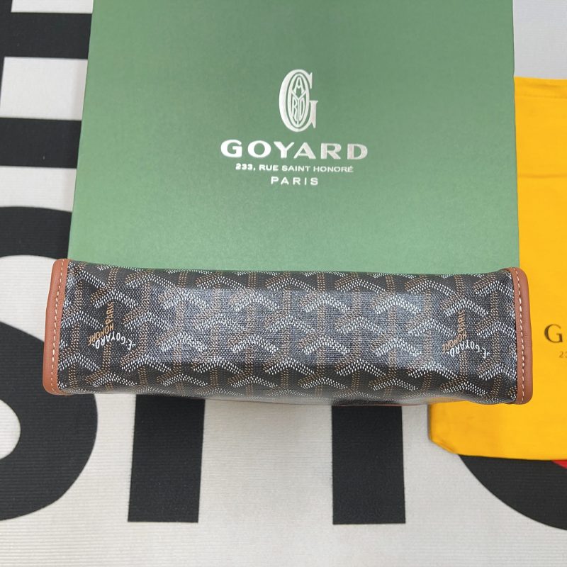 Goyard Jouvence GM Toiletry Bag White/Brown For Women‎ 11.6in/29.5cm JOUVENGMLTY01CL03P