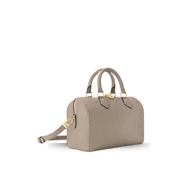 Louis Vuitton Speedy Bandoulière 25 Monogram Empreinte Tourterelle For Women 25cm/9.8in M59273