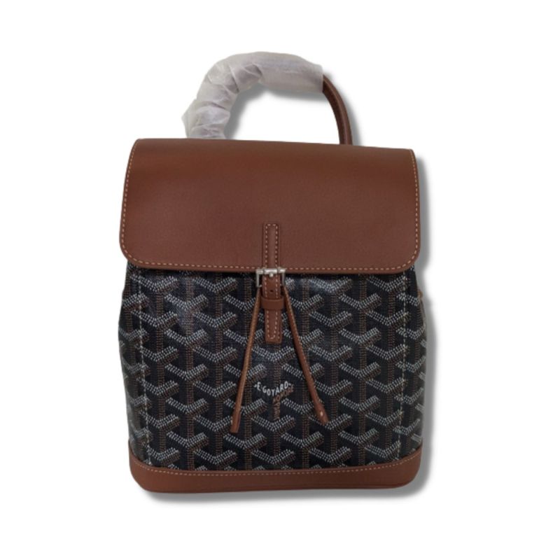 Goyard Alpin Mini Backpack Brown/Pink For Women‎ 9.1in/23cm ALPIN2MINTY33CL33P