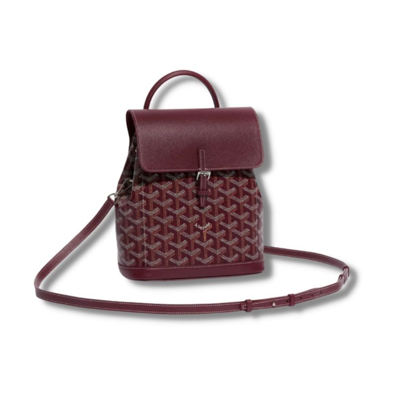 Goyard Alpin Mini Backpack Brugundy/Red/Blue For Women‎ 9.1in/23cm ALPIN2MINTY33CL33P