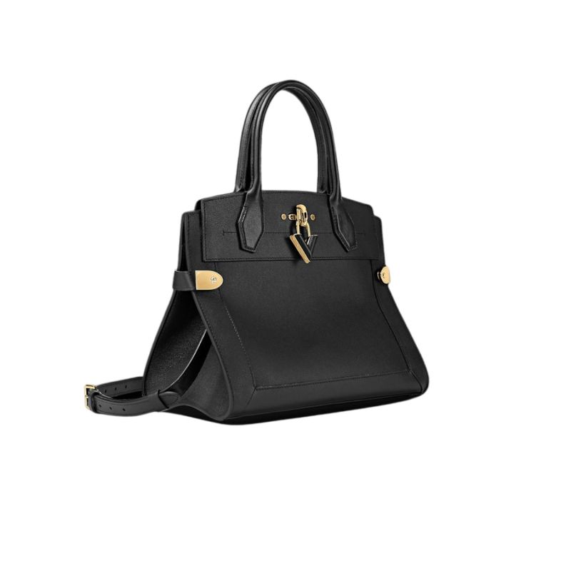 Louis Vuitton Steamer MM Black For Women 31.5cm/12.4in – M21248