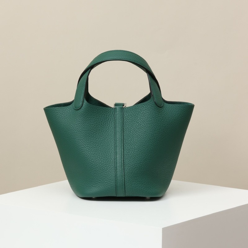 Hermes Picotin Lock 18 Bag Peacock Green For Women 7.1in/18cm