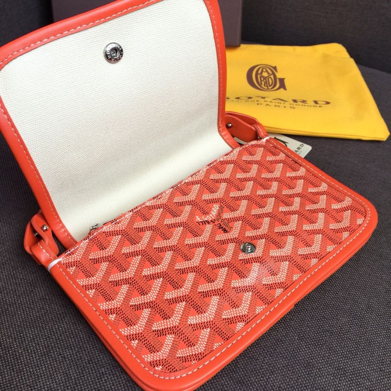 Goyard Plumet Pocket Wallet Orange For Women‎ 8.1in/20.5cm