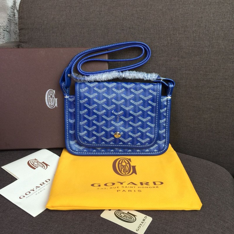 Goyard Plumet Pocket Wallet Blue For Women‎ 8.1in/20.5cm
