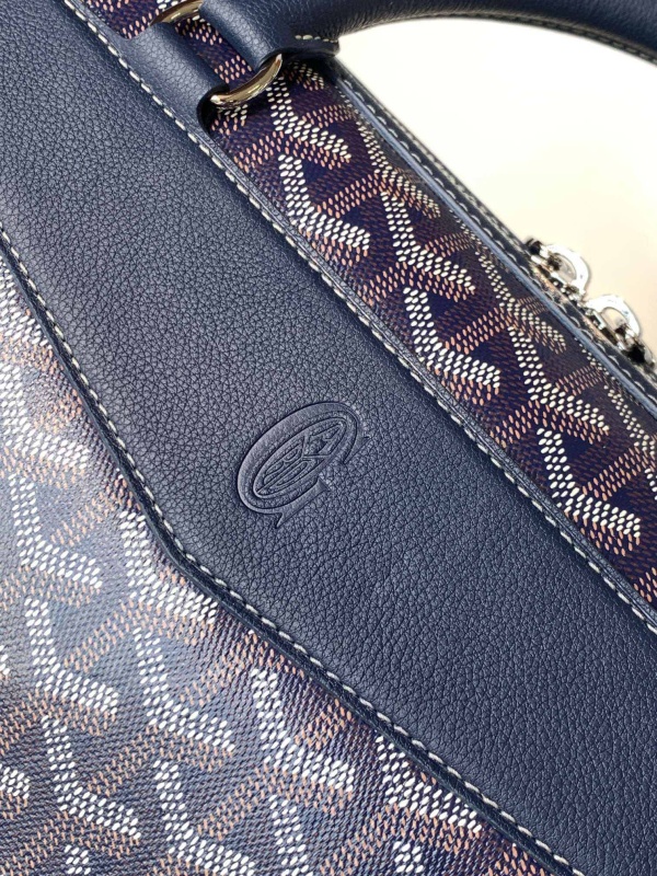 Goyard Cisalpin Document Case Bag Navy Blue For Women‎ 11.4in/29cm CISDOCPMLTY12CL12P