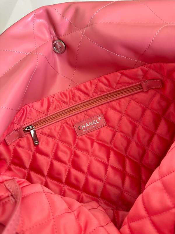 Chanel 22 Handbag Pink For Women 42cm / 16.4in AS3261