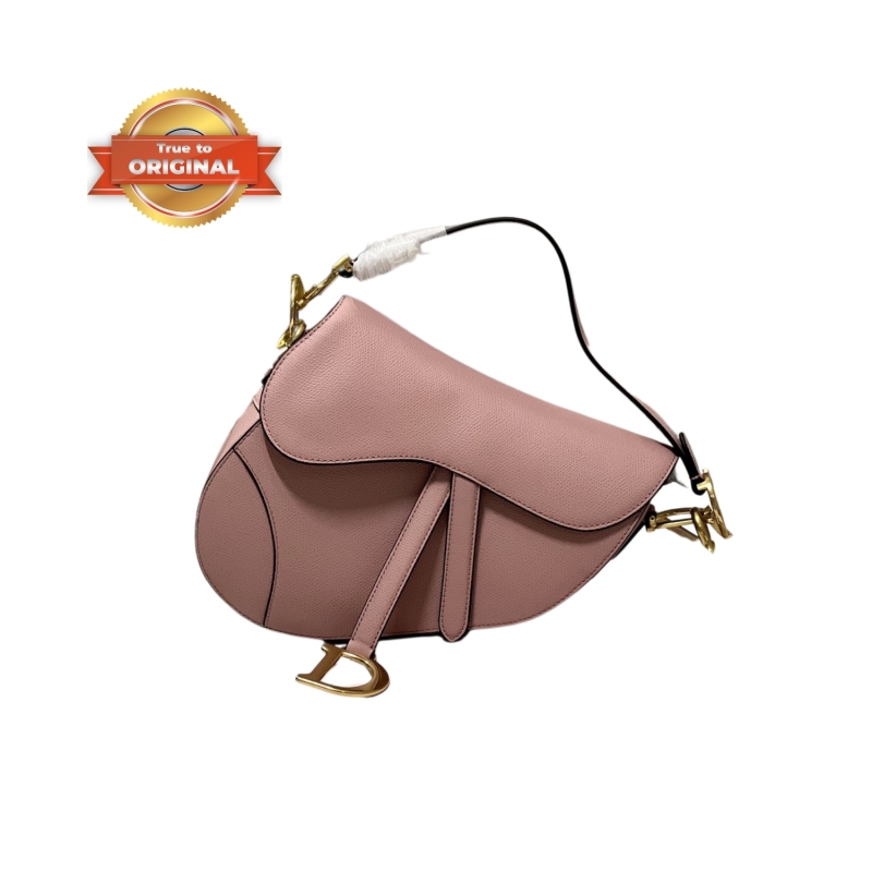 [True-to-ORIGINAL] Christian Saddle Bag With Strap Pink For Women 10in/25.5cm
