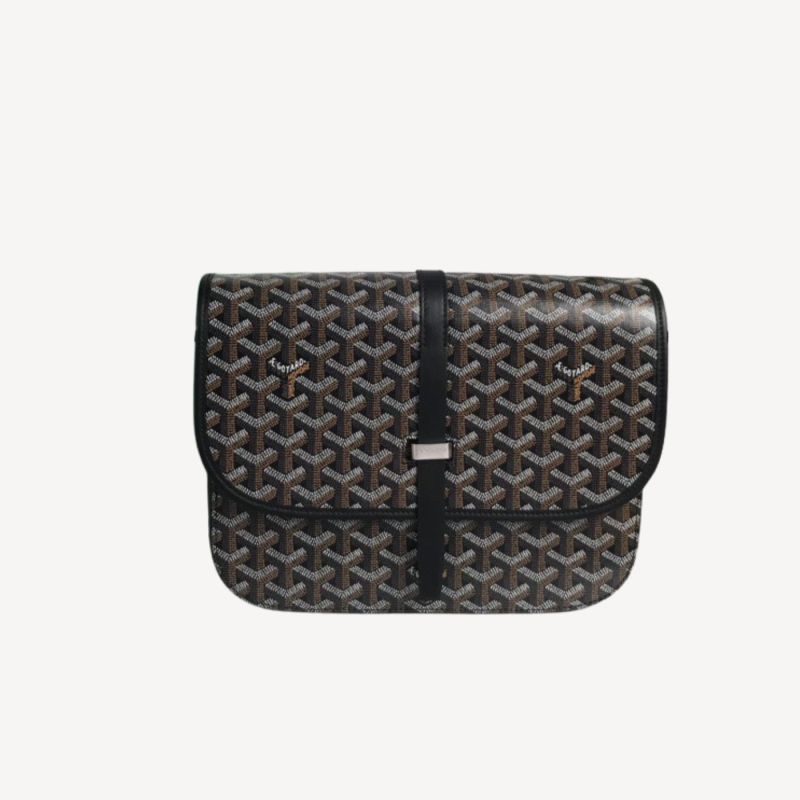 Goyard Belvedere MM Bag Black For Women‎ 11.4 in/29cm