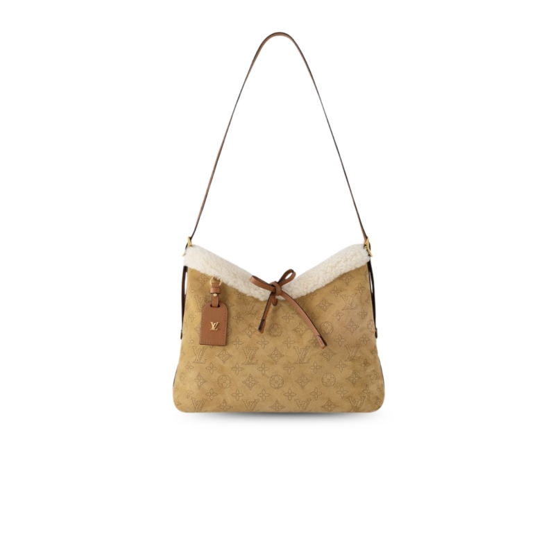 Louis Vuitton CarryAll PM Handbag Beige For Women 11.4in/29cm M11843