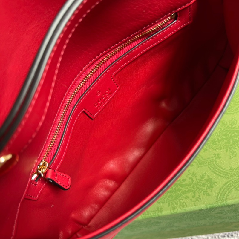 Gucci Blondie Shoulder Bag Red For Women, Women’s Bags 11in/28cm GG‎
