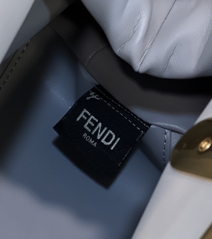 Fendi First Medium Blue Bag For Woman 32cm/12.5in