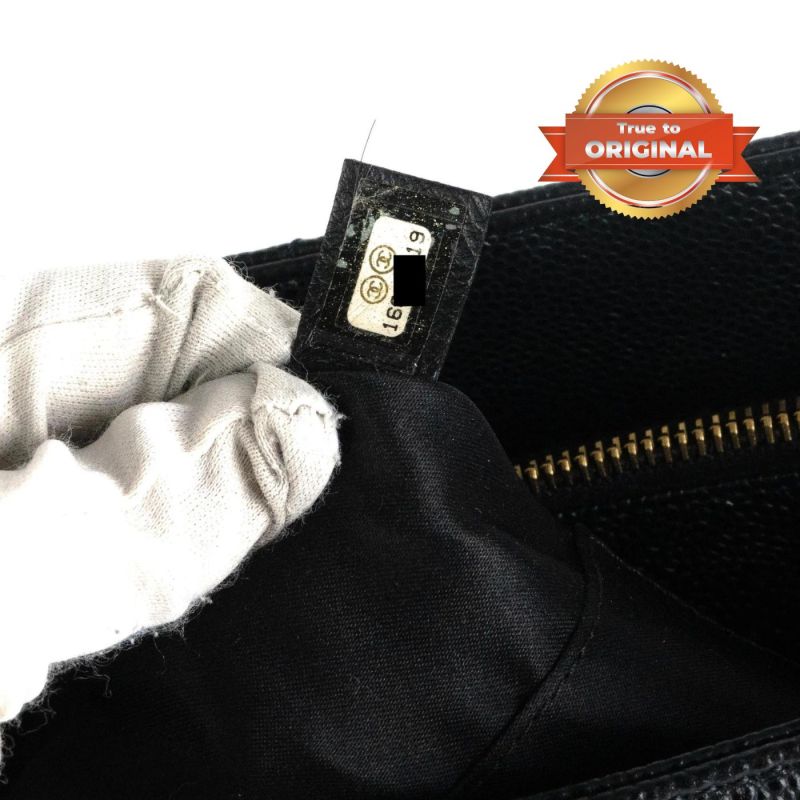[True-to-ORIGINAL] Chanel Classic Tote Bag Black For Women 13.3in/34cm