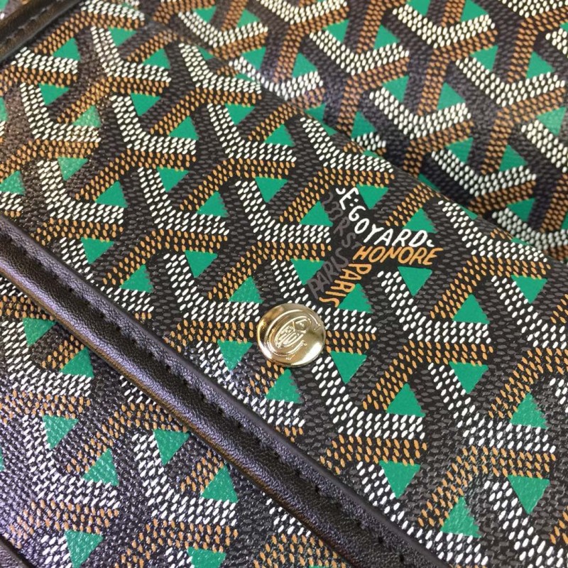Goyard Anjou GM Bag Red/Green For Women‎ 15.7in/40cm