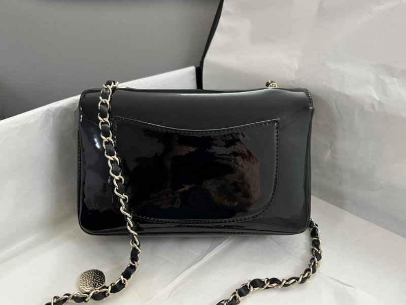Chanel Small Flap Bag Black For Women 20cm / 8.6in