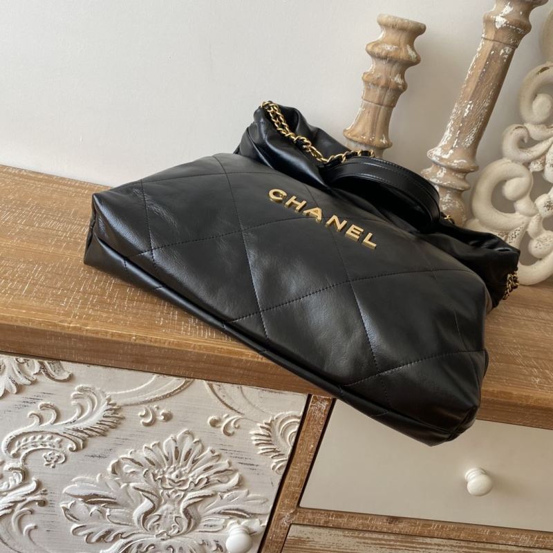 Chanel Large 22 Backpack Black For Women 19.9in / 51cm AS3313