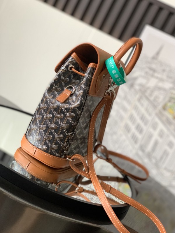Goyard Alpin Mini Backpack Brown For Women‎ 9.1in/23cm ALPIN2MINTY01CL03P