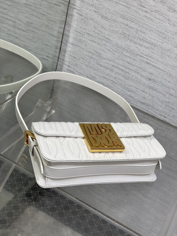 Miss Dior Flap Bag Latte For Women 22cm/8.5in – M2610UBOS_M030
