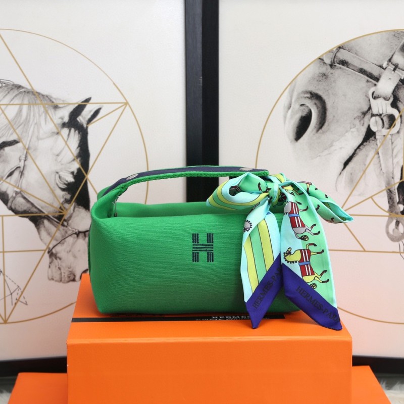 Hermes Bride A Brac Case Green Bag For Women, Women’s Handbags, Shoulder Bags 9.8in/25cm
