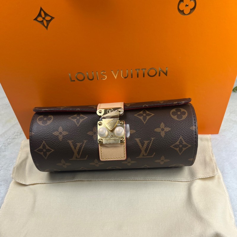 Louis Vuitton Etui Bijoux Bag Brown 7,5in/19cm M10145