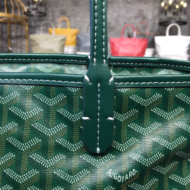 Goyard Artois PM Bag Red/Green For Women‎ 7.9in/20cm