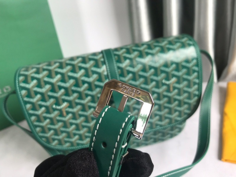 Goyard Belvedere MM Bag Green For Women‎ 11in/29cm – BELVE3MMLTY01CG03P
