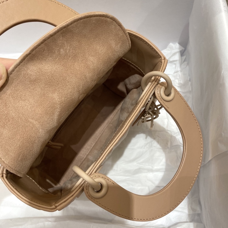 Dior Christian Dior Mini Lady Bag Beige For Women 6.5in/17cm