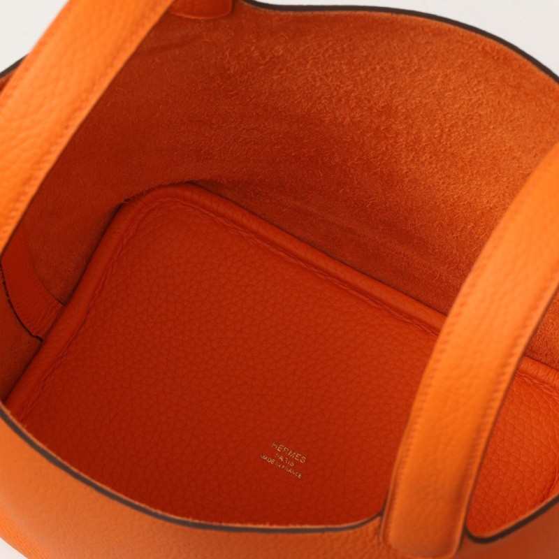 Hermes Picotin Lock 18 Bag Orange For Women 7.1in/18cm
