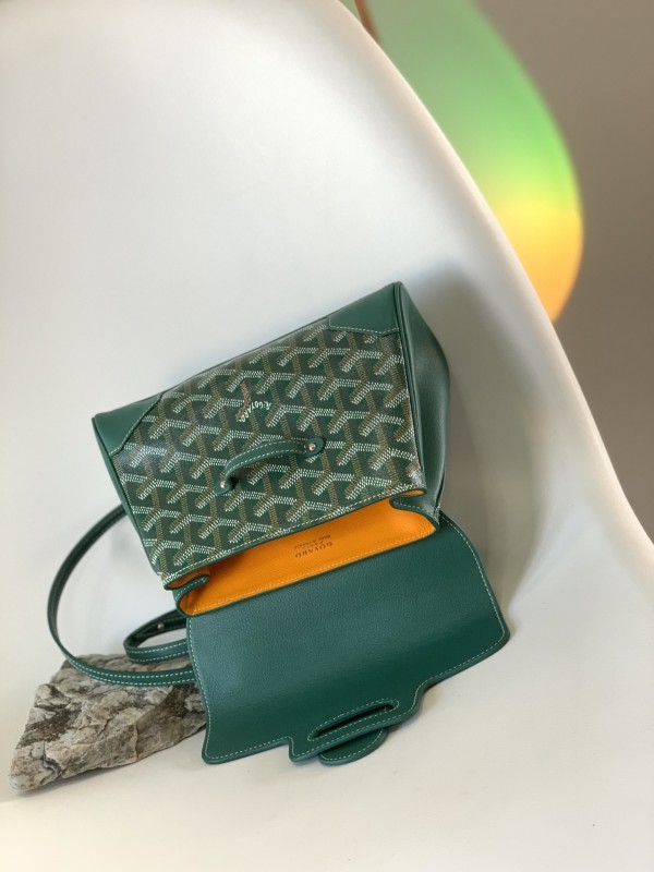 Goyard Saïgon Souple Mini Bag Green For Women‎ 7.9in/20cm SAIGONMINTY09CL09P