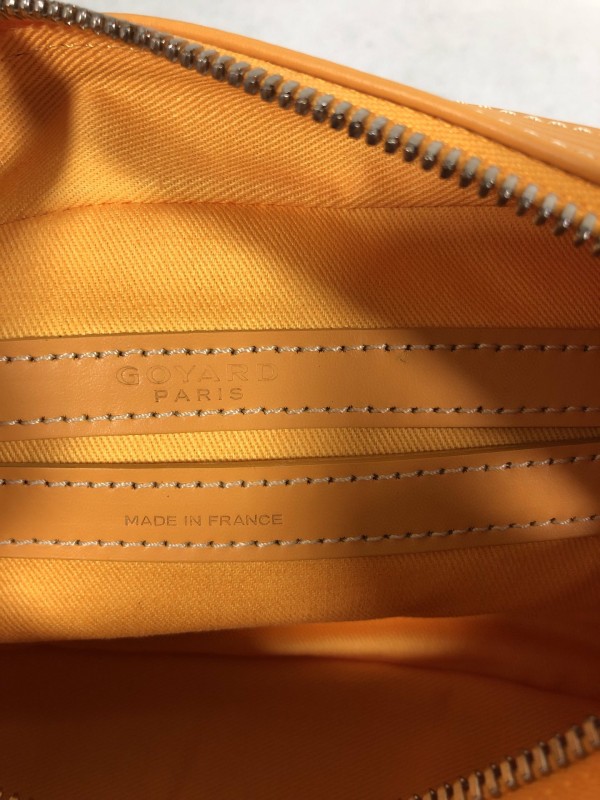 Goyard Cap Vert PM Bag Yellow For Women‎ 8.7in/22cm