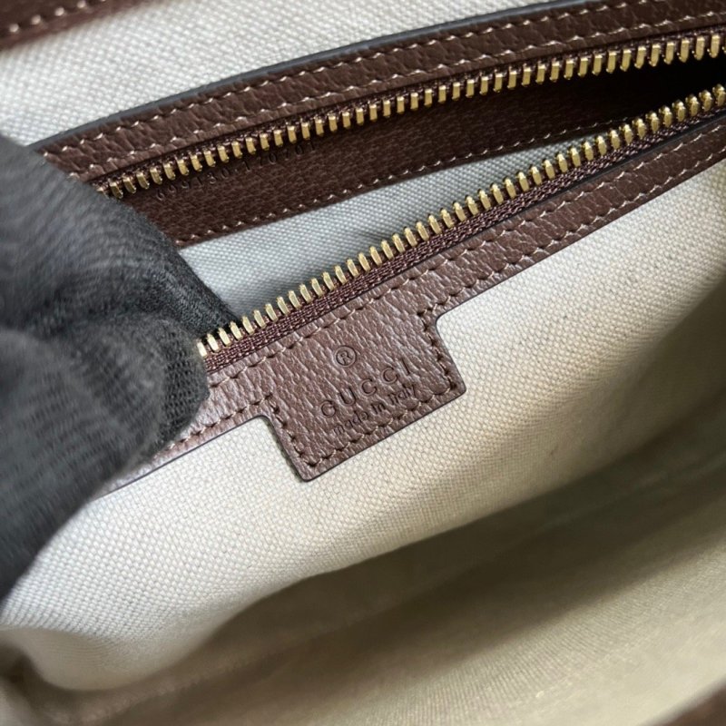 Gucci Jumbo GG Messenger Bag Camel And Ebony Jumbo GG Canvas For Women  9.6in/24.5cm GG 703468 92THF 1000