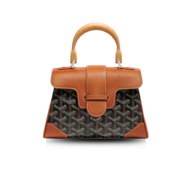 Goyard Saïgon Souple Mini Bag Brown For Women‎ 7.9in/20cm SAIGONMINTY01CL03P