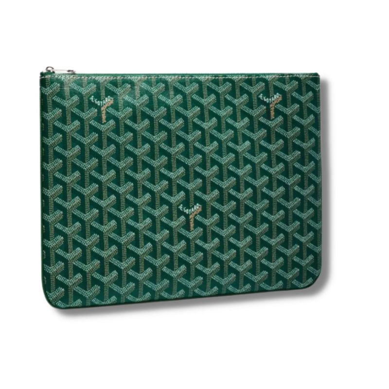 Goyard Senat MM Pocket Green/Blue/Black For Women‎ 11.8in/30cm SENAT2MMLTY09CL09P