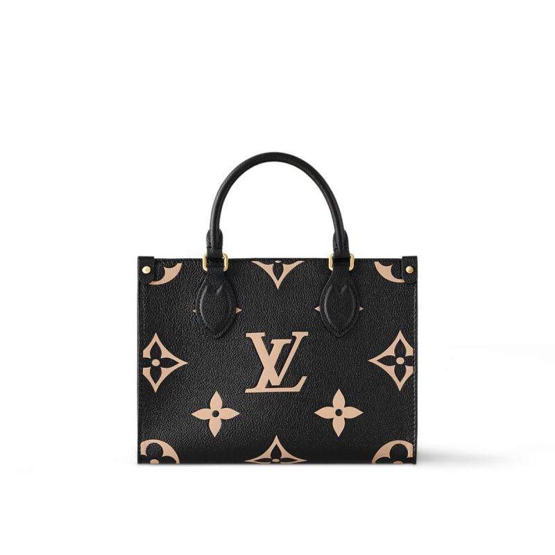 Louis Vuitton OnTheGo PM Tote Bag Black For Women 9.8in/25cm LV M45659