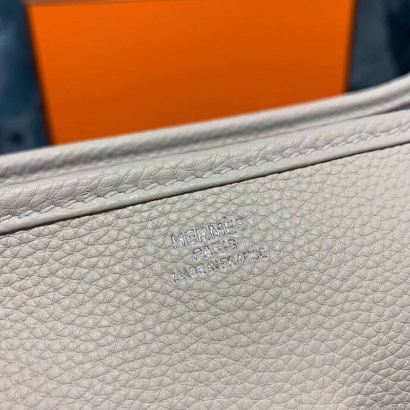 Hermes Evelyne III GM Bag White For Women 11.4in/29cm