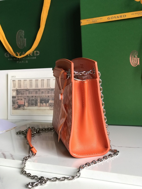 Goyard Rouette Structuré PM Bag Orange For Women‎ 7.1in/18cm ROUETSPMLTY07CL07P