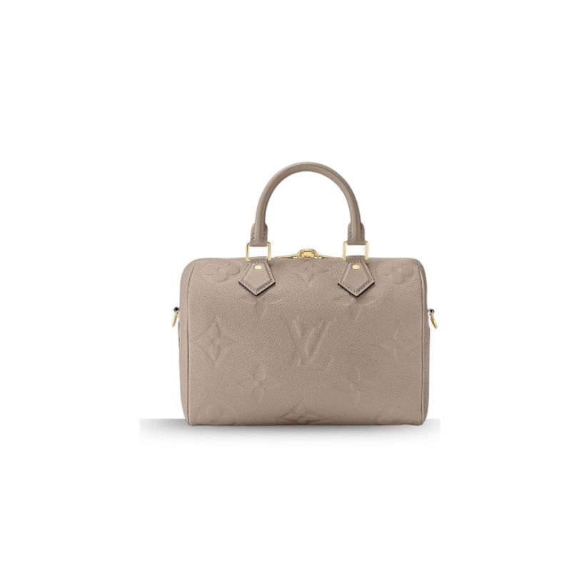 Louis Vuitton Speedy Bandoulière 25 Monogram Empreinte Tourterelle For Women 25cm/9.8in M59273