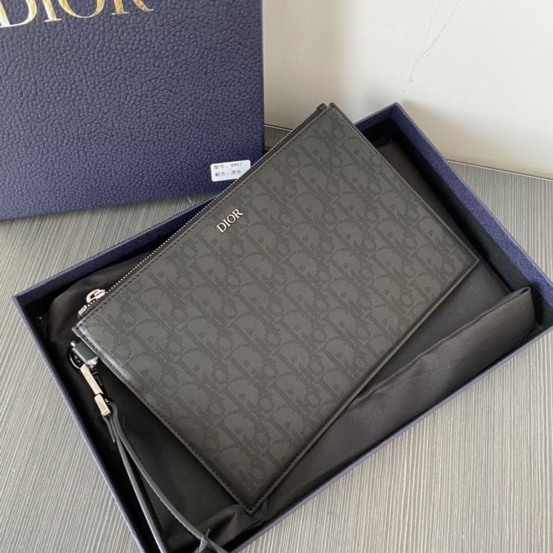 Dior Oblique Galaxy A5 Pouch Black For Women‎ 10.5 in/26.5cm CD 2ESCA338VPD_H03E