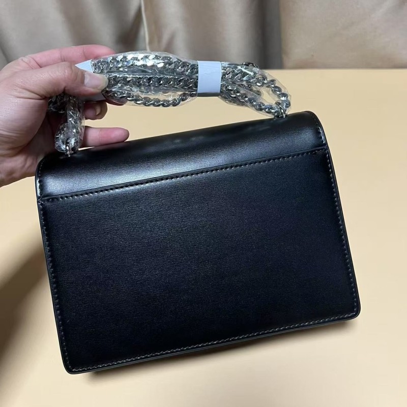 Saint Laurent Sunset Medium Chain Bag Black For Women‎ 8in/20cm 442906D420N1000