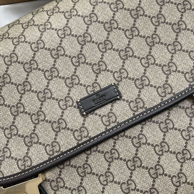 Gucci Imprime Medium Messenger Bag Brown For Women, Women’s Bags 12in/30.5cm GG